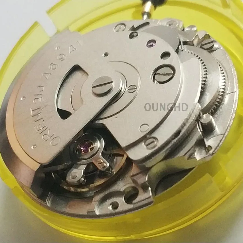 Original Japan Oriental double Lion 46941 46943 double calendar movement refurbishment machine accurate travel time