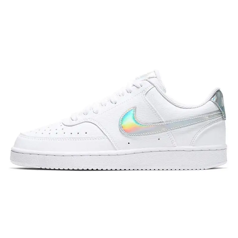 Nike Nike Court Vision Low White Multi Women's Sneakers shoes CW5596-100