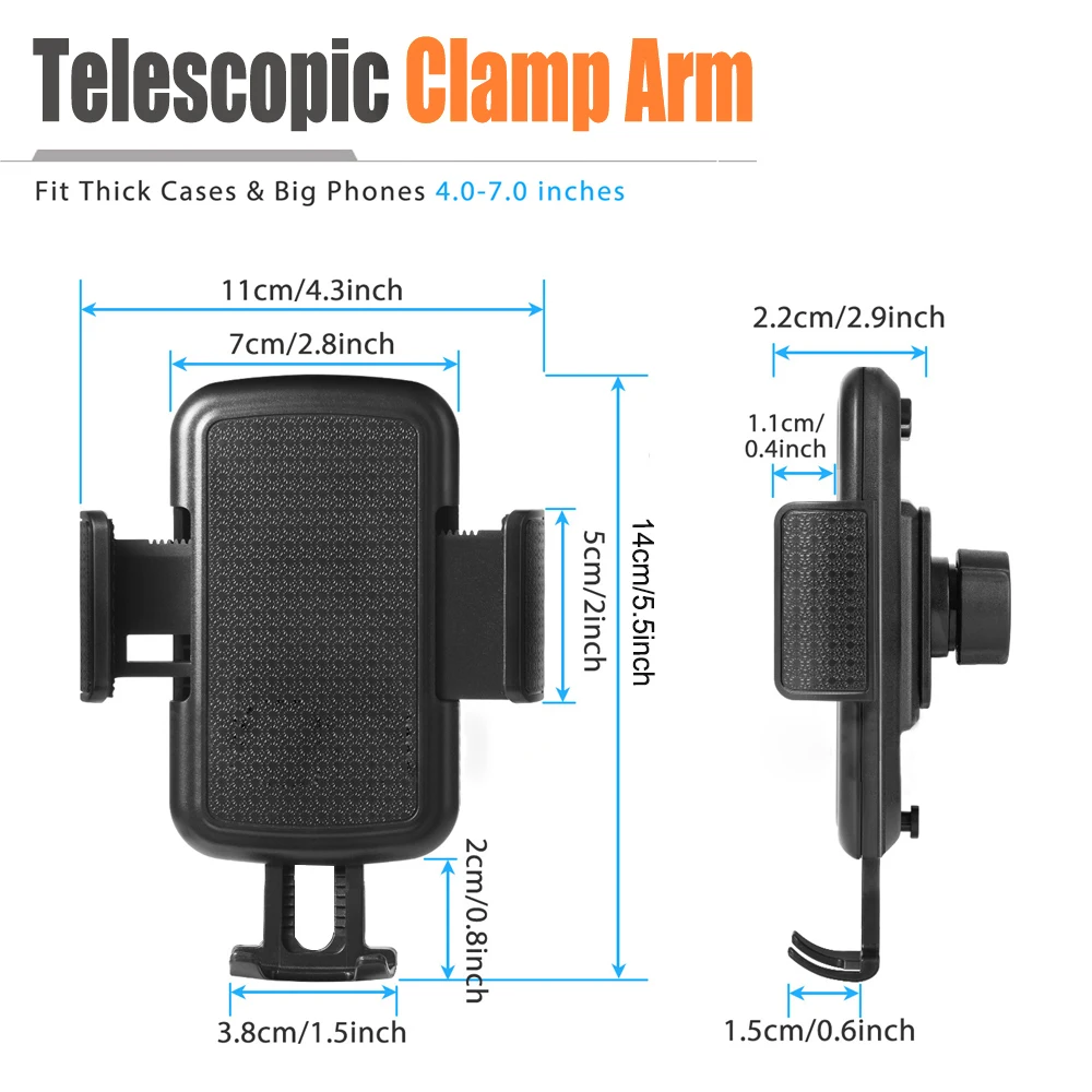 Vassoio espansore portabicchieri per auto 4 in 1 con porta telefono Portabevande per auto 2 portabicchieri Viaggio su strada e gadget essenziali per