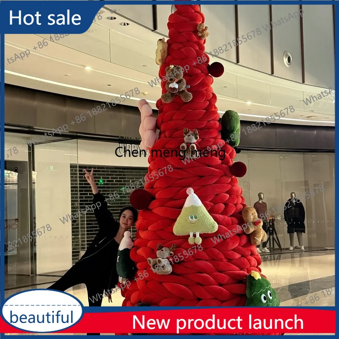 

A50 Christmas decoration creative DIY Christmas tree, photo clock in the store special atmosphere full