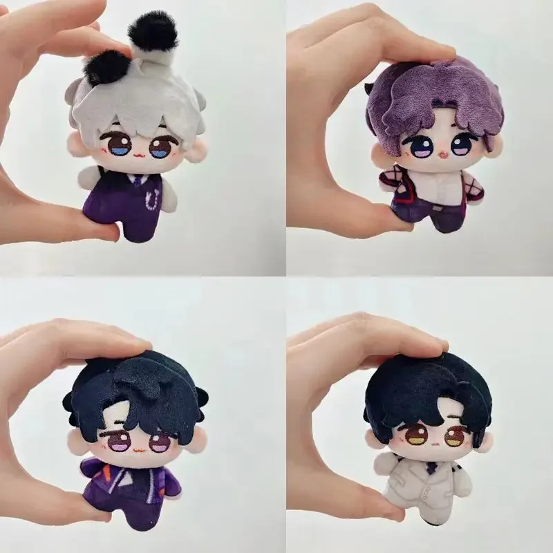 Sylus Rafayel Anime juego amor y espacio profundo Caleb Xavier Zayne peluches cuerpo acolchado de algodón 10CM colgante mochila llavero regalo