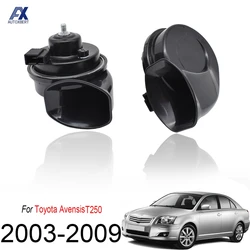 110-125db Loud Snail Horn For Toyota Avensis T250 2003 2004 2005 2006 2007 2008 2009 410/510Hz Dual Pitch Waterproof Car Horn