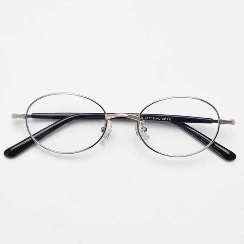 Mimiyou Retro-Stil Ovale Brillengestelle für Damen, Blaulichtfilter Optische Brillen für Herren, Brillengestell mit Klaren UV400 Computerbrillen – Detail 13