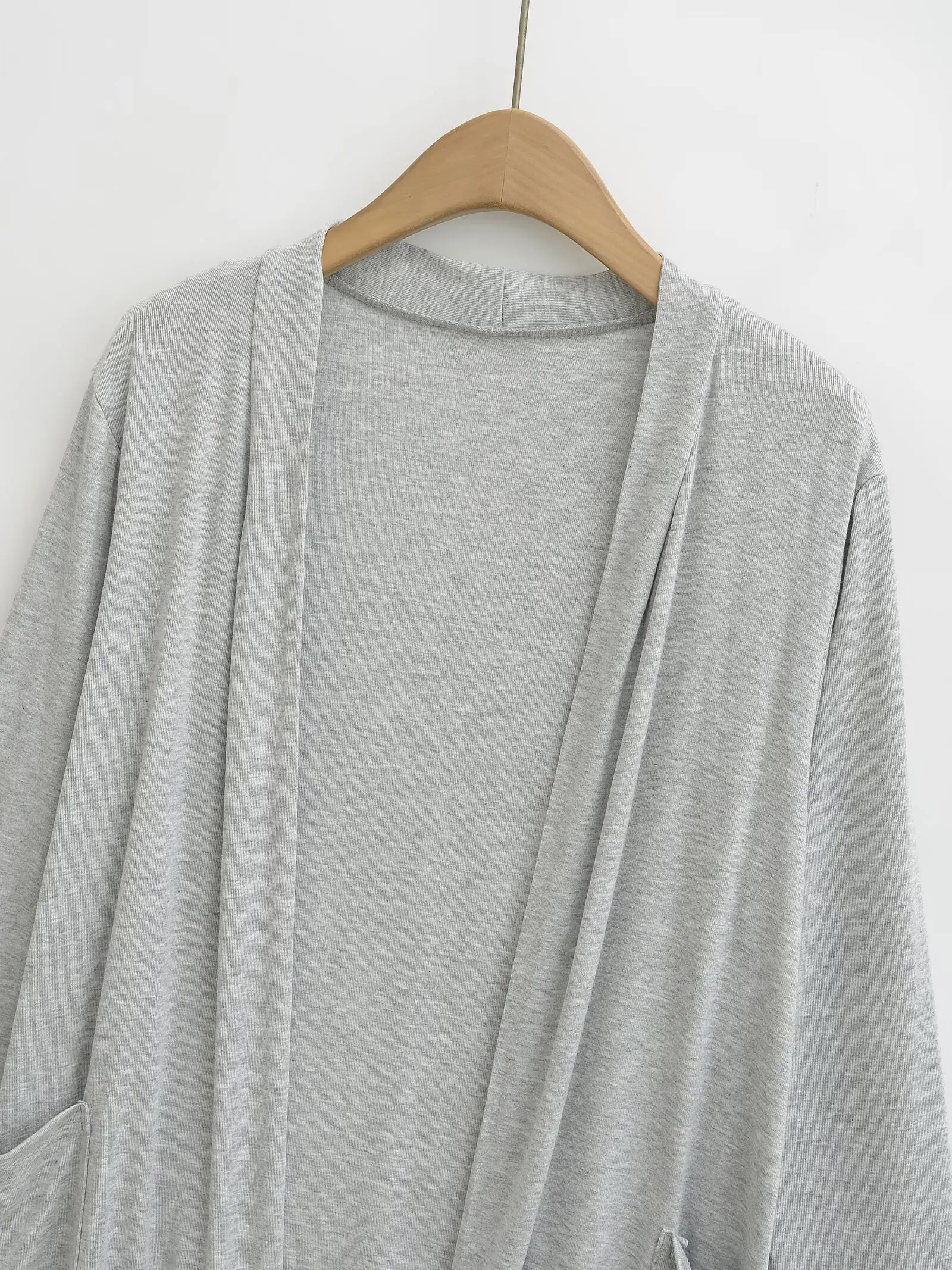 SALIENCY Lazy Style Loose Knitted Sweater Cardigan Long Sleeve Sunscreen Slim Cardigan Jacket Women's Coat
