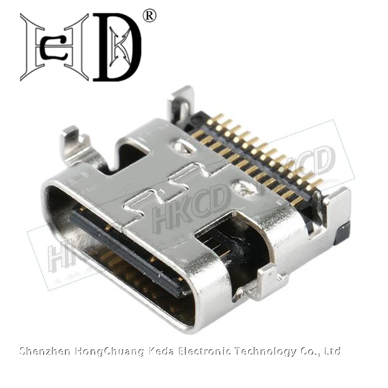 5PCS NEW Type-c 24p USB C Charging Port Socket Connector Usb Jack For Lenovo T480 T580 L480 L580 L490