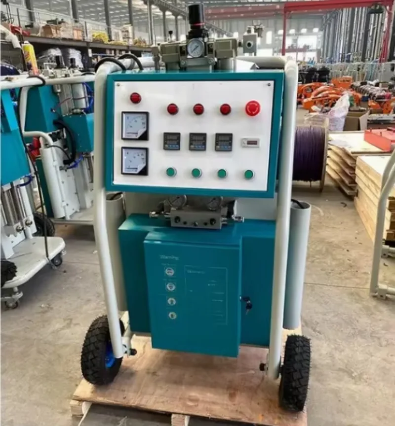 Hightop Polyurethane 7.5kw Cnmc-E3 Spray Foam Machine 380V 3 Phase or Single Phase 220V 50Hz/60Hz