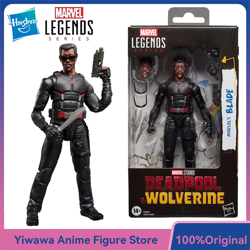 original-hasbro-marvel-legends-series-marvel's-blade-deadpool-wolverine-15cm-popular-anime-action-figure-model-gift-toys