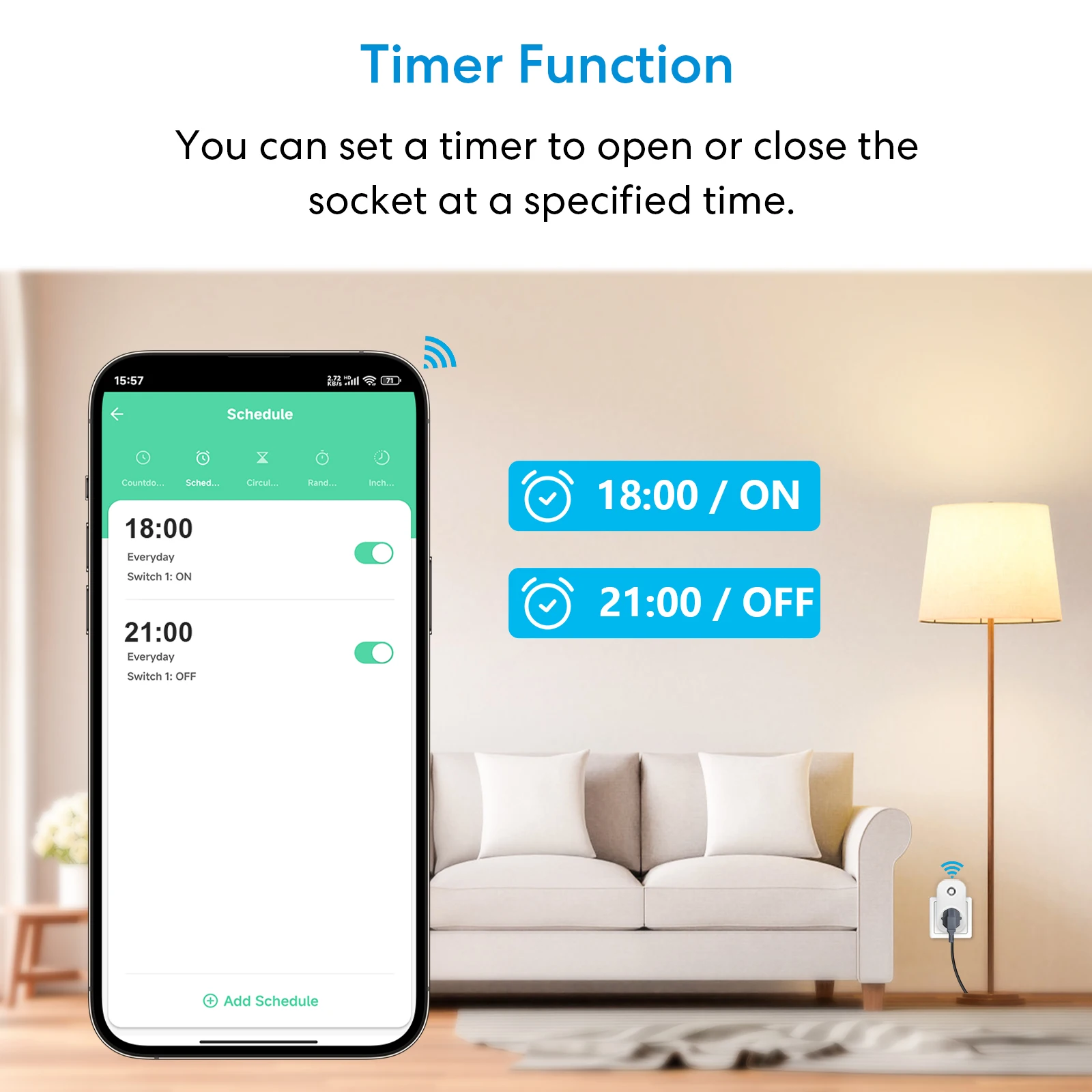 LoraTap مقبس واي فاي إسرائيل التوصيل المخرج 16A مراقبة استهلاك الطاقة تويا الحياة الذكية App التحكم عن بعد مساعد المنزل اليكسا