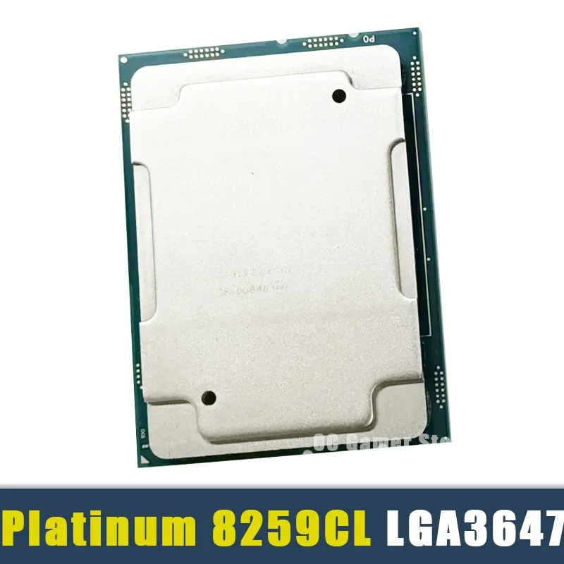 معالج Xeon Platinum CPU ، 8259CL ، 24 Cores ، 48 thres ، 48 thread ، GHz ، من من من من نوع MB ، W ، LGA3647