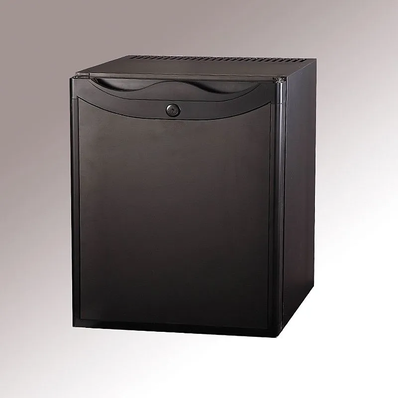 40리터 호텔용 미니 냉장고 (잠금 장치 및 열쇠 포함), 견고한 도어 호텔 미니 냉장고, 전자식 호텔 객실용 냉장고