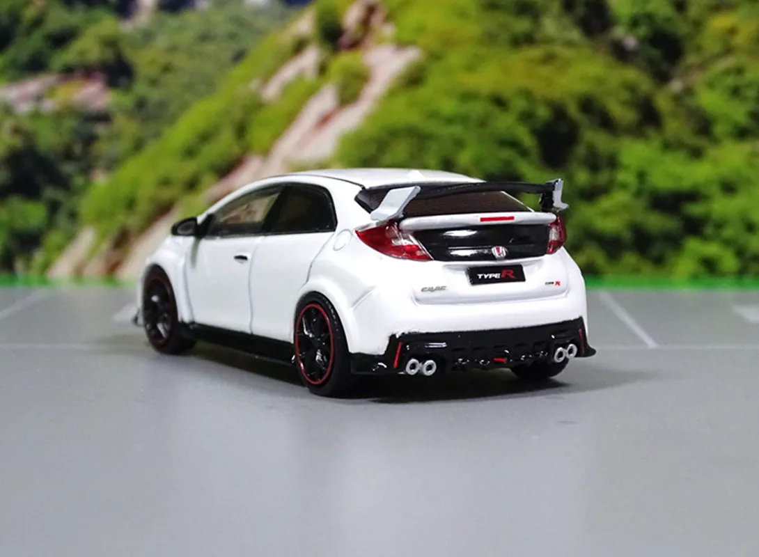 Сплав 1:64 Civic TypeR FK2 модель автомобиля, модель автомобиля, украшение, детские игрушки, подарки, новый продукт оптом