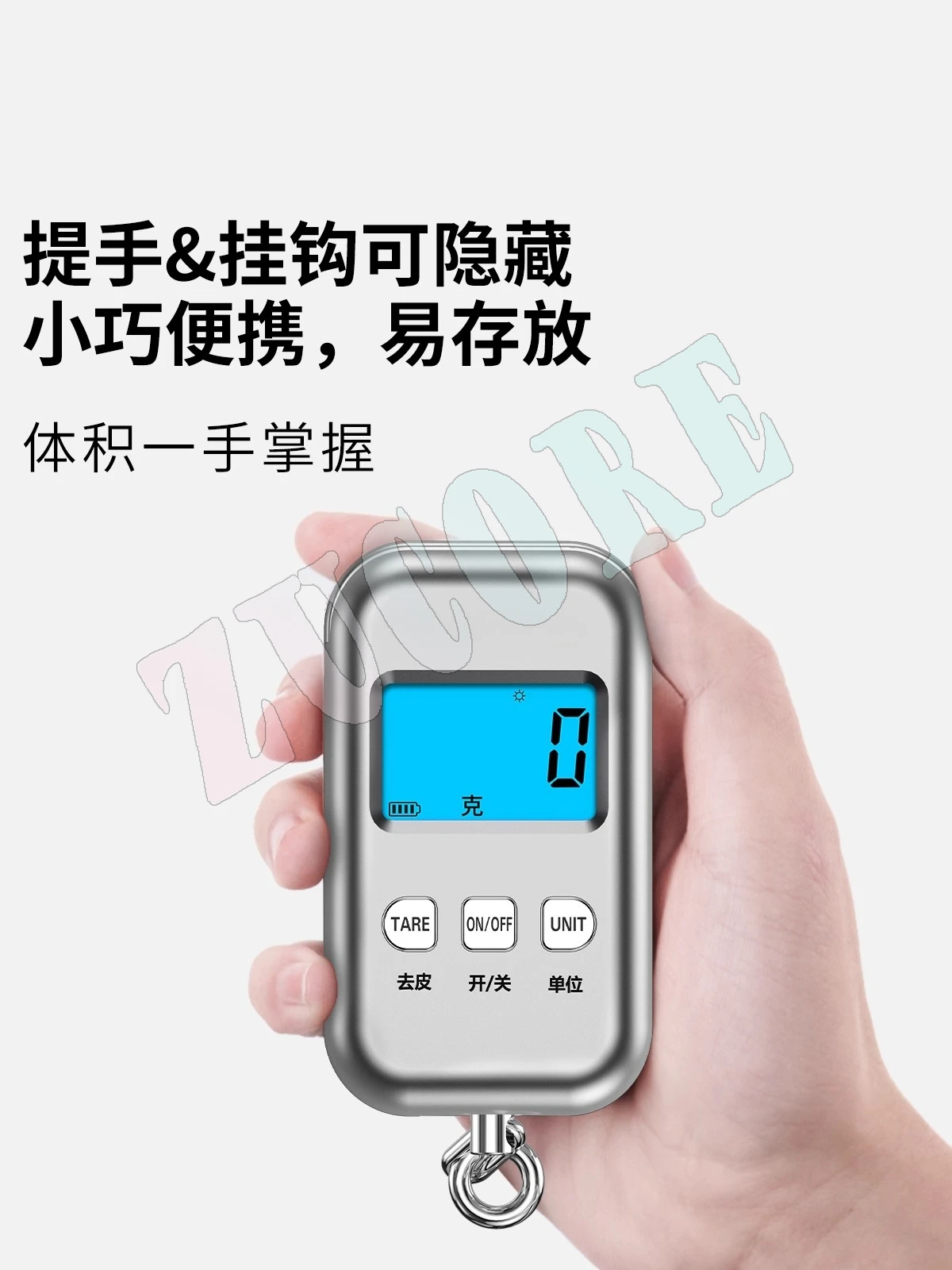 ميزان إلكتروني محمول جديد لعام 2025، دقة منزلية صغيرة عالية الدقة، وزن تجاري زنبركي، وزن السمك