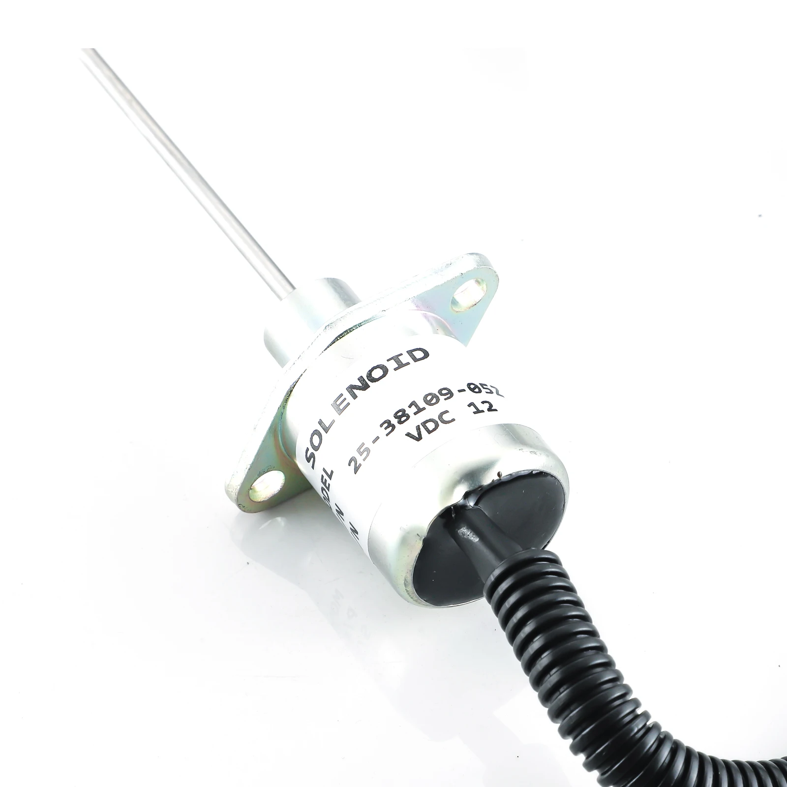 1503ES-12A5SUC9SCC28 12 فولت الوقود اغلاق الملف اللولبي 25-38109-05Z ل كوبوتا V2203DI الناقل Vvector 1800 وقف الملف اللولبي #5