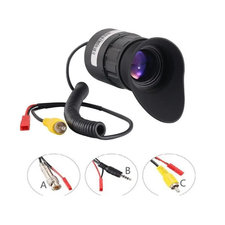 Micro Display fpv monocular module video glasses 0.39 inch 800x600 head mounted for night vision,viewfinder,thermal imaging