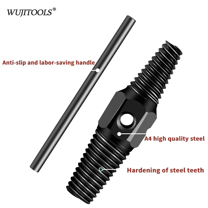 Tap Extractor Water Pipe, Double Head Screw Break, Slide Tap
