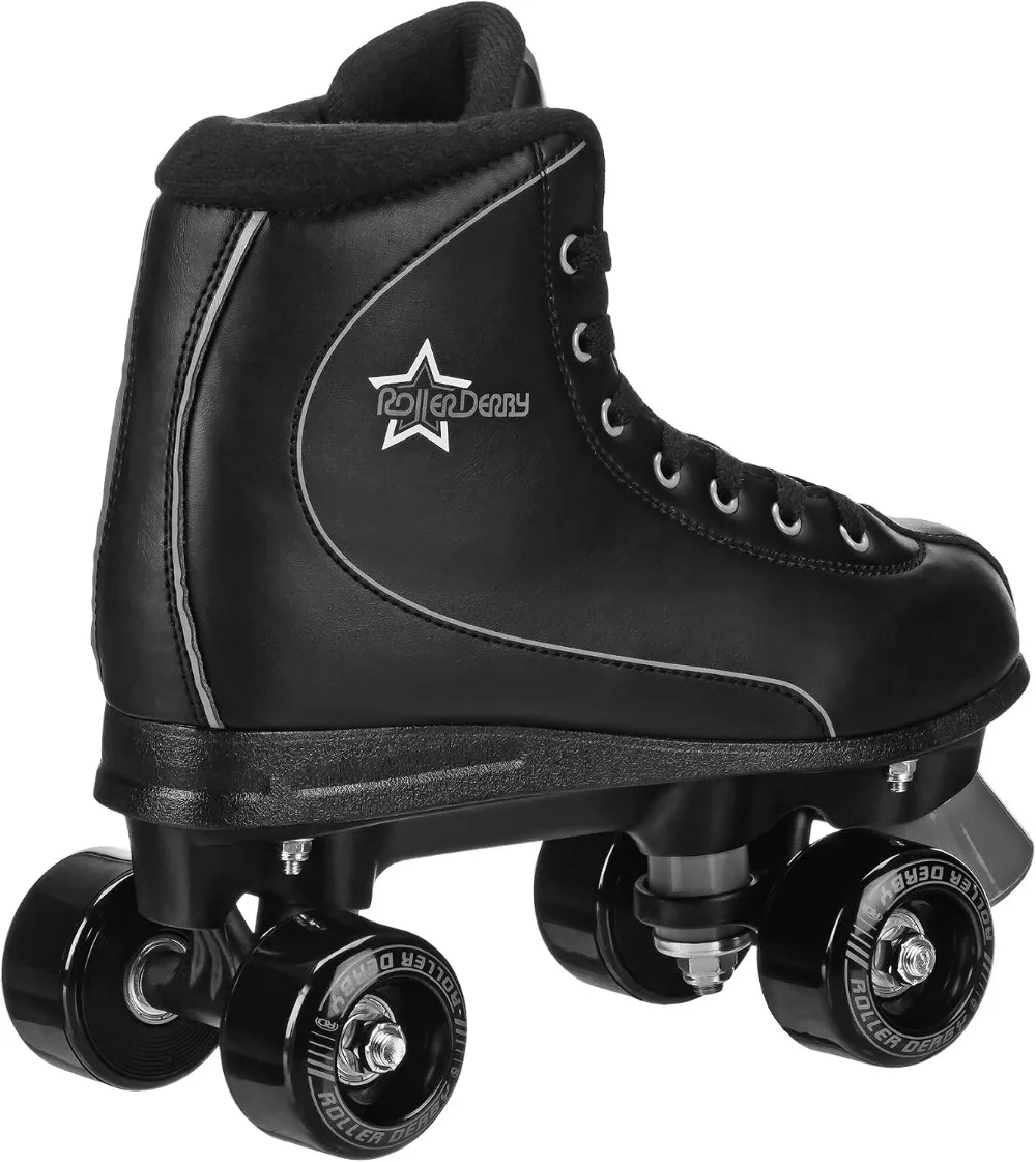 Men's Roller Skates: Comfort Fit, Precision Turning, 56mm Wheels