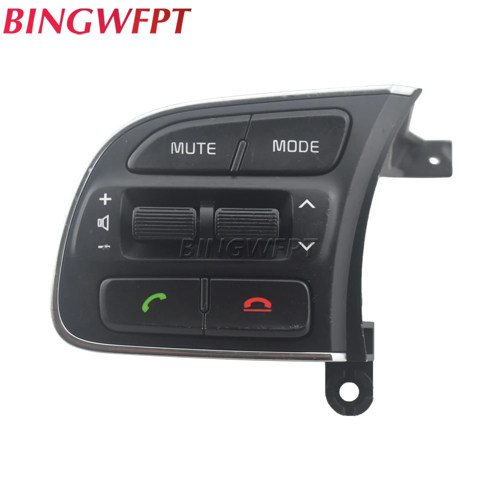 Original For Kia K5 2016-2018 Multi-function Steering Wheel Buttons Audio Volume Music Control Switch With Bluetooth