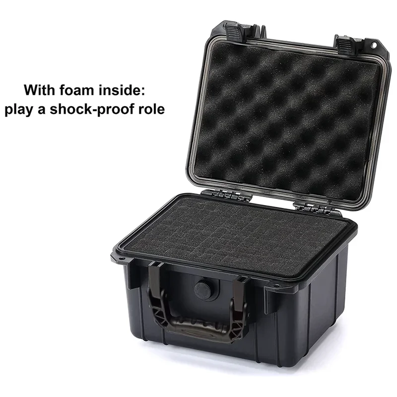 Tool Storage Box Toolbox Mechanics Case Waterproof Hard Shockproof Plastic For Equipment Tools Suitcase