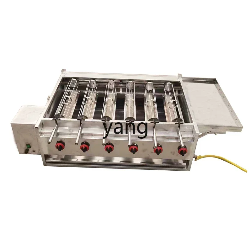 

LTT automatic rotary corn roasting machine commercial stall roasting rice machine