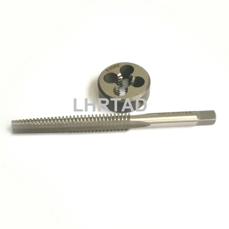 

Left thread trapezoidal tap and die TR10X2 TR10X3 Right hand Screw Ladder trapezoidal nut and tap T10X2 T10X3 thread repair kit