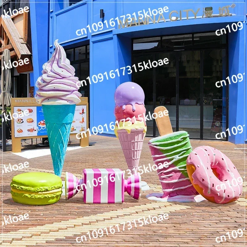 Models, Milk Tea Shops,Donuts, Macarons, Fiberglass Floor Ornaments,  Ice Cream Sculptures,shopping Malls, Handicrafts,