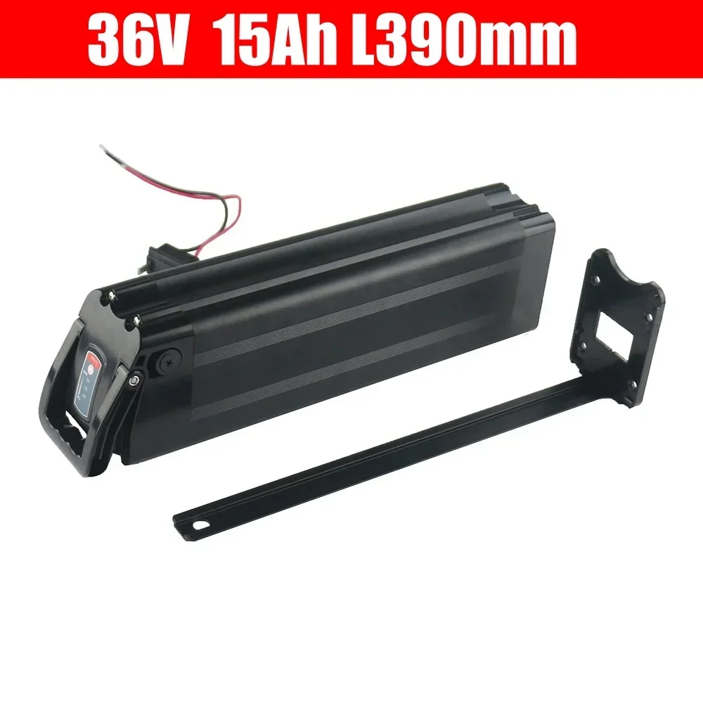 36V 17Ah/21Ah Silverfish Li-ion accu – Ingebouwde BMS met oplader Langdurige stroomvoorziening voor scooter Accessoire met hoge capaciteit