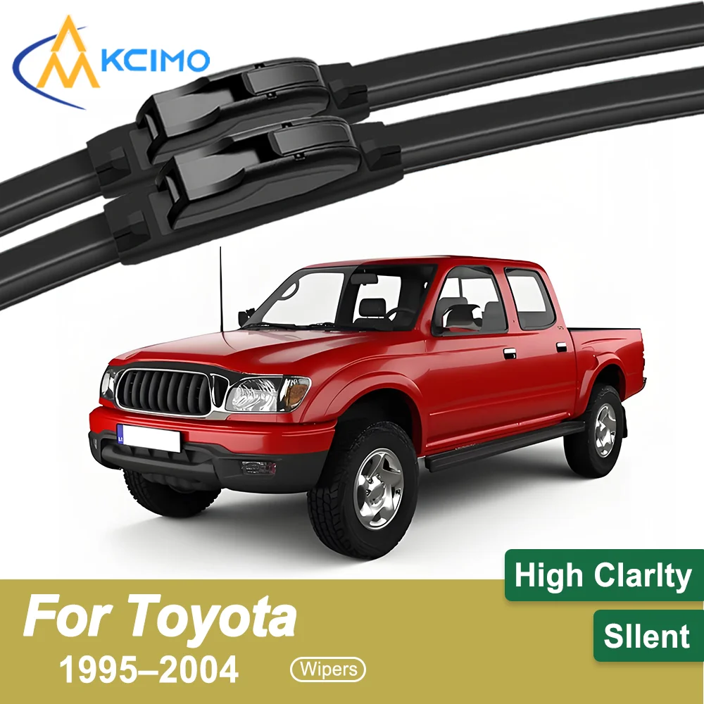 

Crystal Clear Driving 2PCS Windshield Wiper Blades for Toyota Tacoma N140 1995–2004 All-Weather Reliability Durable & Safe