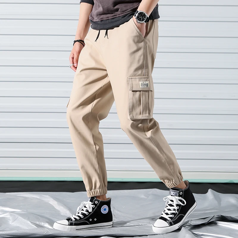 

New Workwear Men's Cargo Pants 2025 Autumn Cotton Work Wear Bottoms Casual Climbing Joggers Men Sweatpants Hombre Baggy Trousers