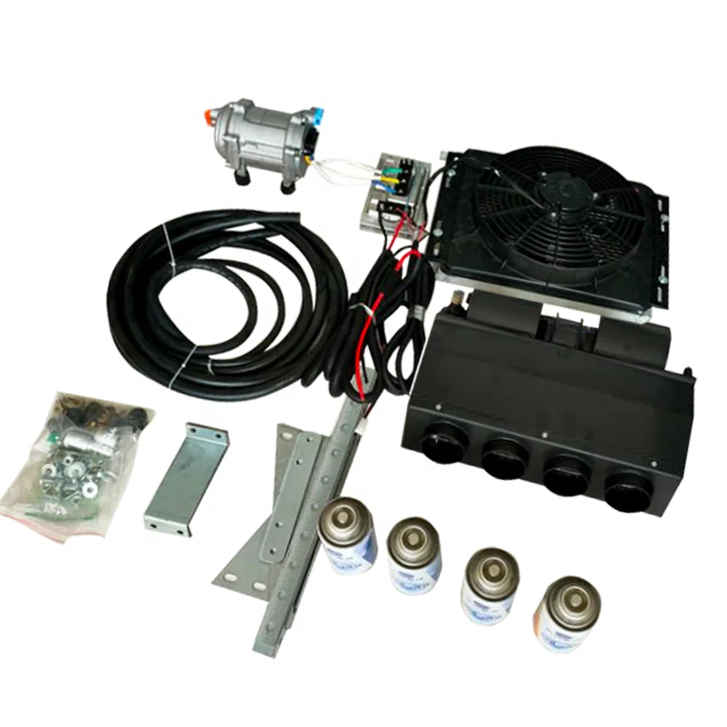 12V-24V Universal Portable Dc Car Rv Klimaanlage Kit Wohnwagen für Auto