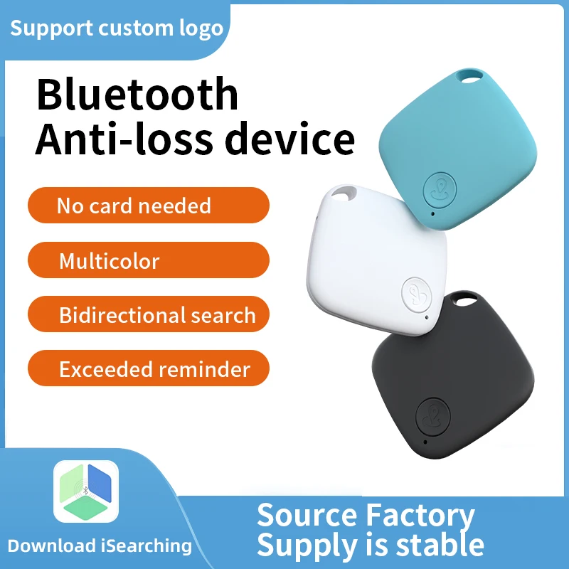 

Mini Bluetooth 5.0 Tracker AntiLost Device Round Pet Kids Bag Wallet Tracking Smart Finder Locator