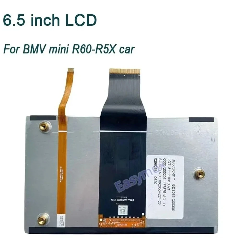 6.5 inch LCD Display for BMW Mini 2018-2023 Head Unit Nav Media Lcd Screen  CID Replacement F55 F56 F57