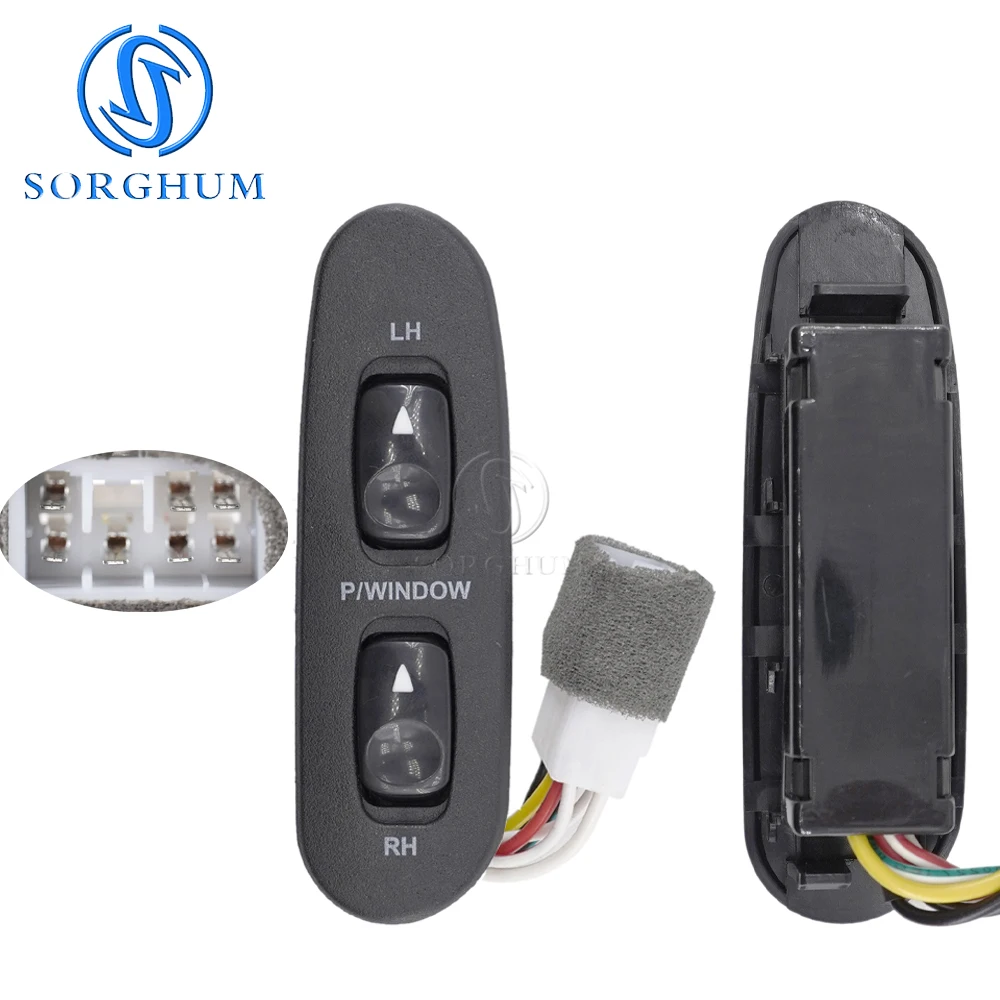 SORGHUM Auto Vorne Links Rechts Power Fensterheber Schalter Taste Für Hyundai H100 Bus Kasten 1996-2001 93691-43600 93692-43600 – Detail 7