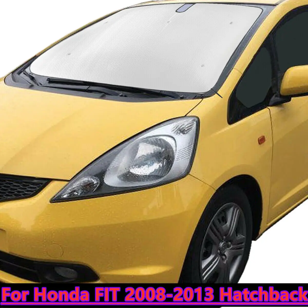 مظلة داخلية للخصوصية لنافذة الزجاج الأمامي لهوندا FIT 2008-2013 هاتشباك