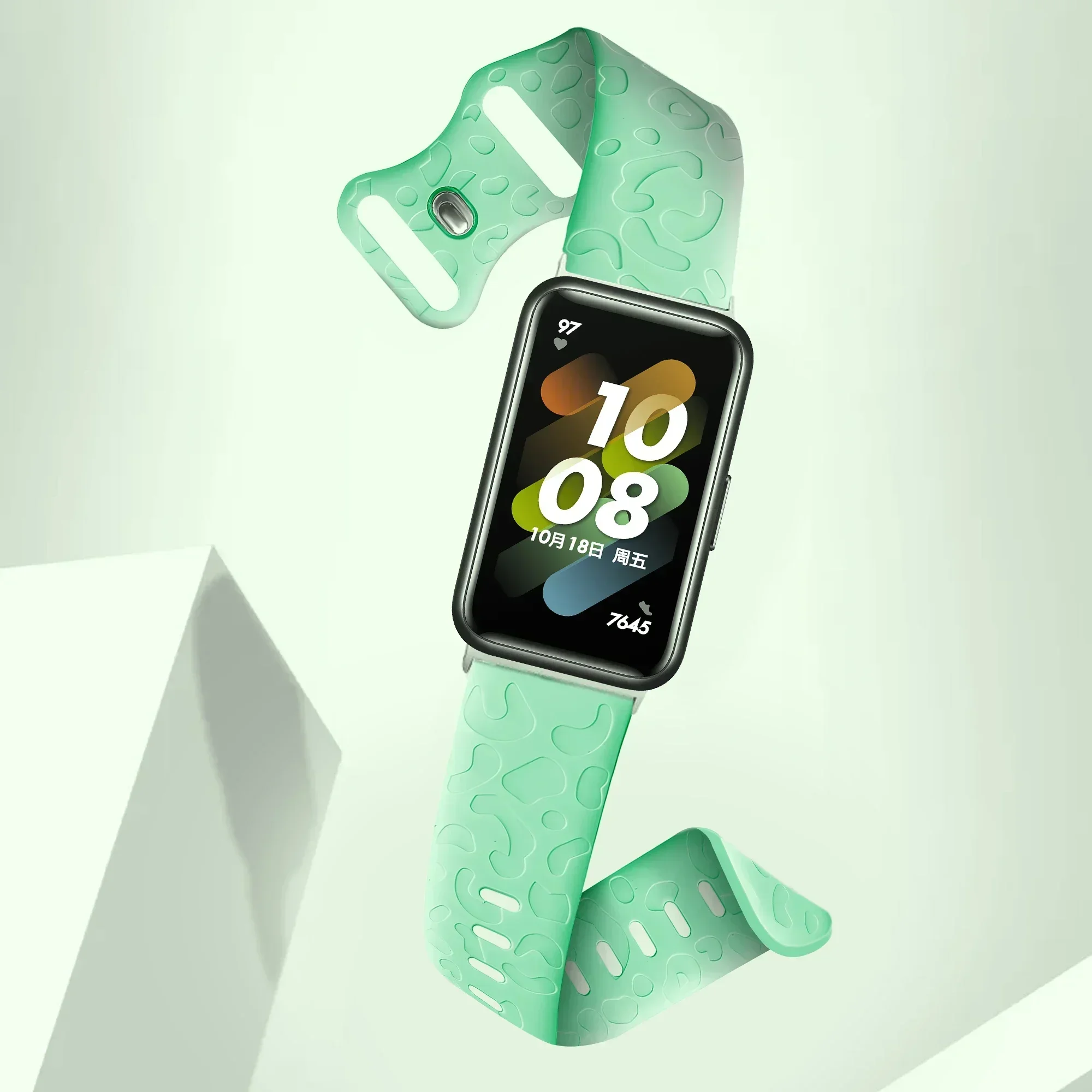 سوار معصم سيليكون لسامسونج جالاكسي Fit3 ، حزام بديل للساعة الرياضية ، إكسسوارات سوار ، مناسب لسامسونج جالاكسي Fit3