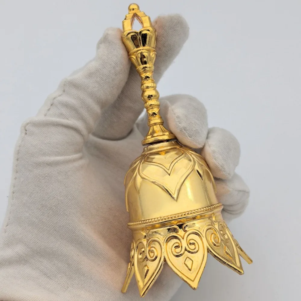 من المألوف واضح الصوت اليد جرس البرونزية المعادن الرجعية روز الكنيسة جرس الحيوانات الأليفة التدريب أجراس لمطعم بار جلجل الكنيسة المدرسة