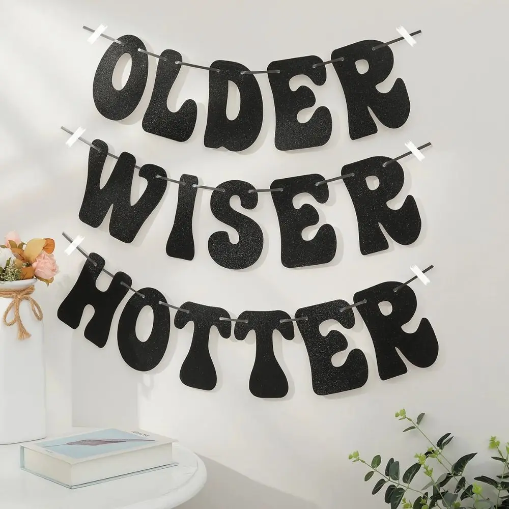 wisern – Der perfekte dekorative Banner für eine unvergessliche Disco-Geburtstagsfeier mit Charme und Humor