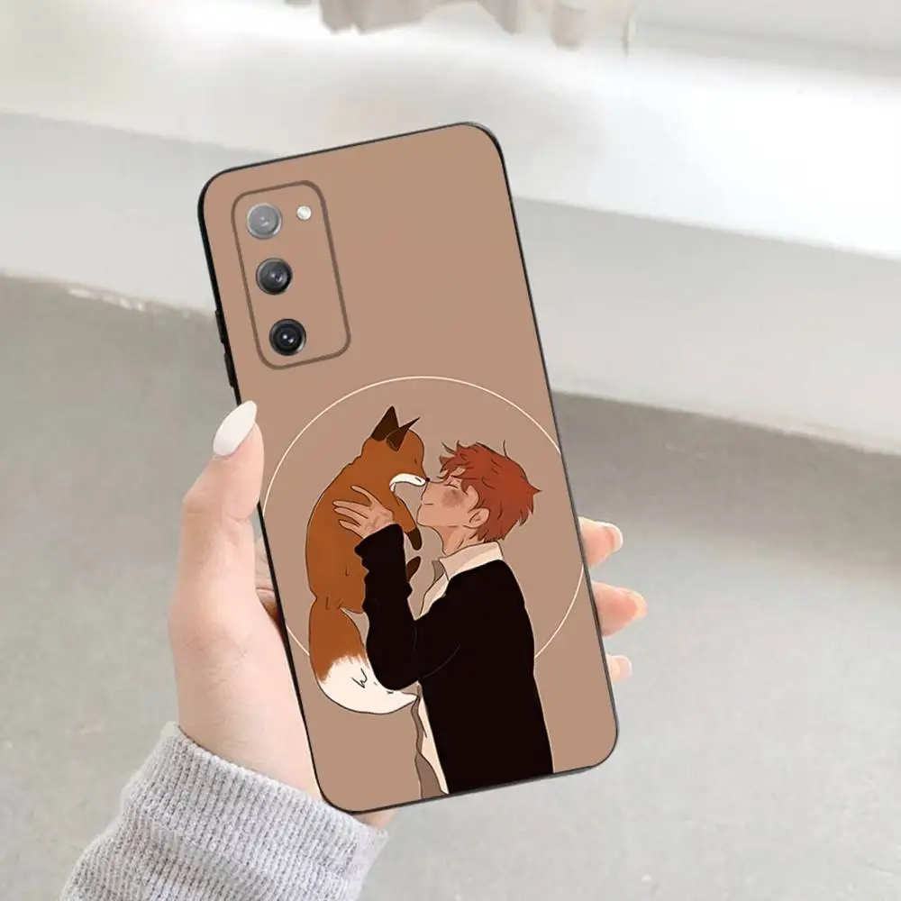 حافظة هاتف أندريل All for the Game لهاتف سامسونج S 25,24,23,22,30,21,10,9,Ultra,Plus,Lite,FE,4,5G حافظة سوداء ناعمة