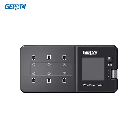 GEPRC WooPower W63 100 W intelligentes Batterieladegerät aufgeladen für LiPo LiHV LiFe Suit Kurzschlussschutz RC FPV Quadcopter Drohne