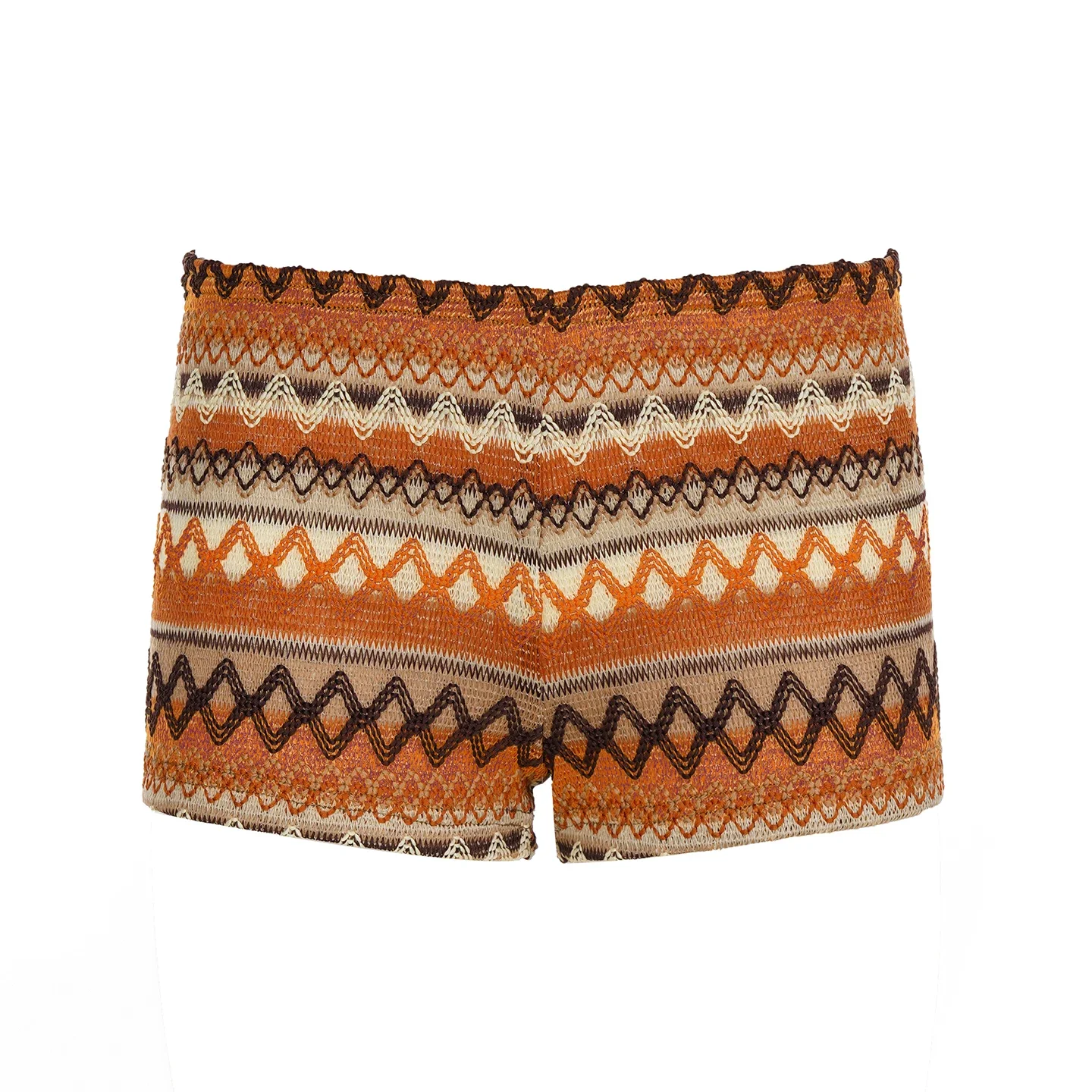 Simple Fashion Stripe Patchwork Women Shorts Causal Design Holiday Style Skinny Summer Shorts