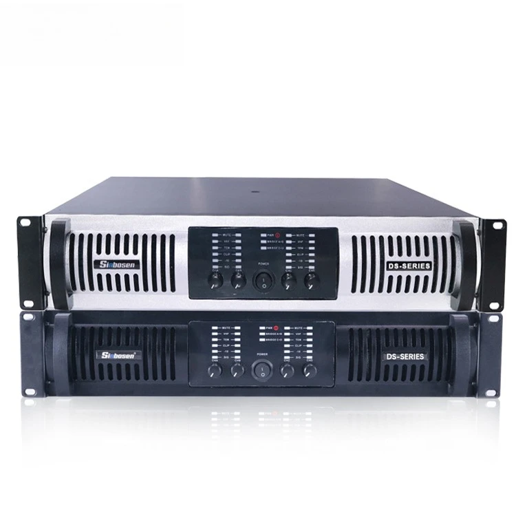 Sinbosen 4ch Power Amplifier 10000Q Line Array Powerful Speakers 1000 Watt Tweeter