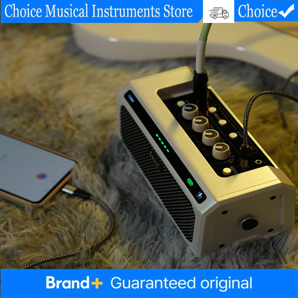 

Гитарный усилитель IRIN TG-08 10 Вт, перезаряжаемый, с эффектами Clean/Delay/Overdrive/Distortion/Metal/Reverb, 5 часов автономной работы