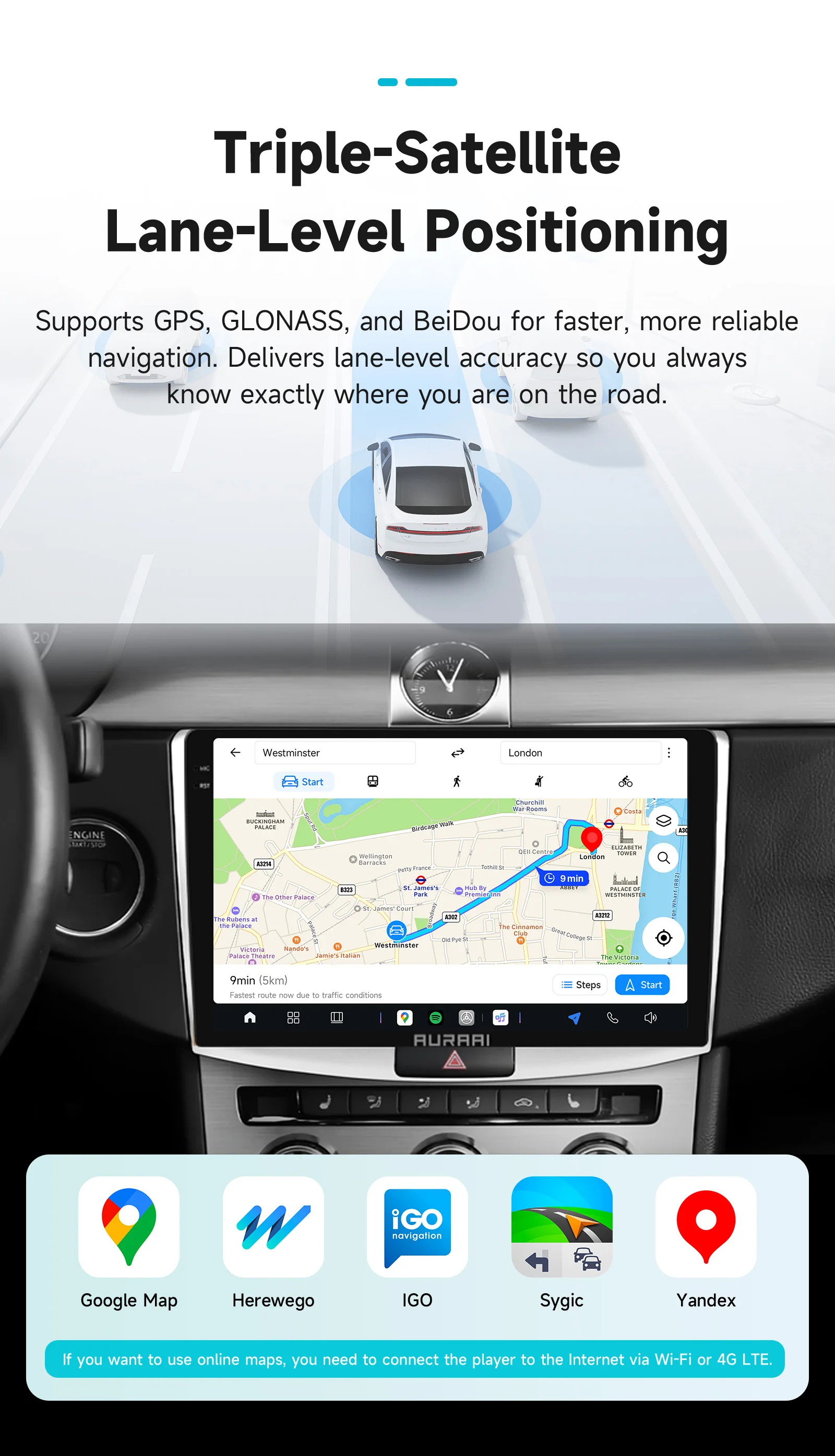 AURAAI X100 Android Auto Intelligente Bildschirm für Volkswagen Passat B6 B7 2010-2015 Auto CarPlay RDS DSP SWC GPS AI Sprachsteuerung – Detail 24