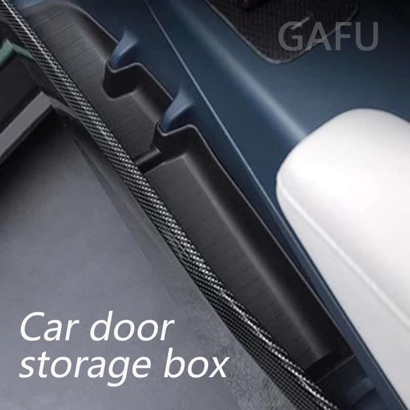 For ZEEKR X 2022 2023 Car Door Storage Box Front Rear Plastic Waterproof Compression Special Car Interior Modified Accessories