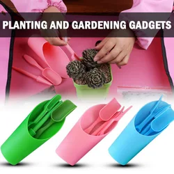 1 Set Mini kit di fioriere per attrezzi da giardino accessori fai da te semina di piante grasse piantine di trapianto dispositivo di perforazione per fertilizzanti in plastica