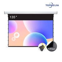 135 inch Fengmi Formovie T1 4K Laser Projector  ALR Electric Drop Down Projection Screen for home cinema screen