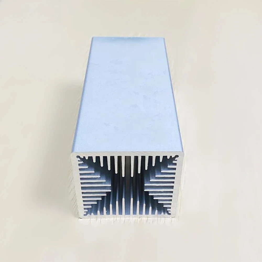 BCSK-SRQ150 Square RF Power Amplifier Drone Module Serrated Heat Sink Aluminum Alloy Fan for Machine Heat 5pcs