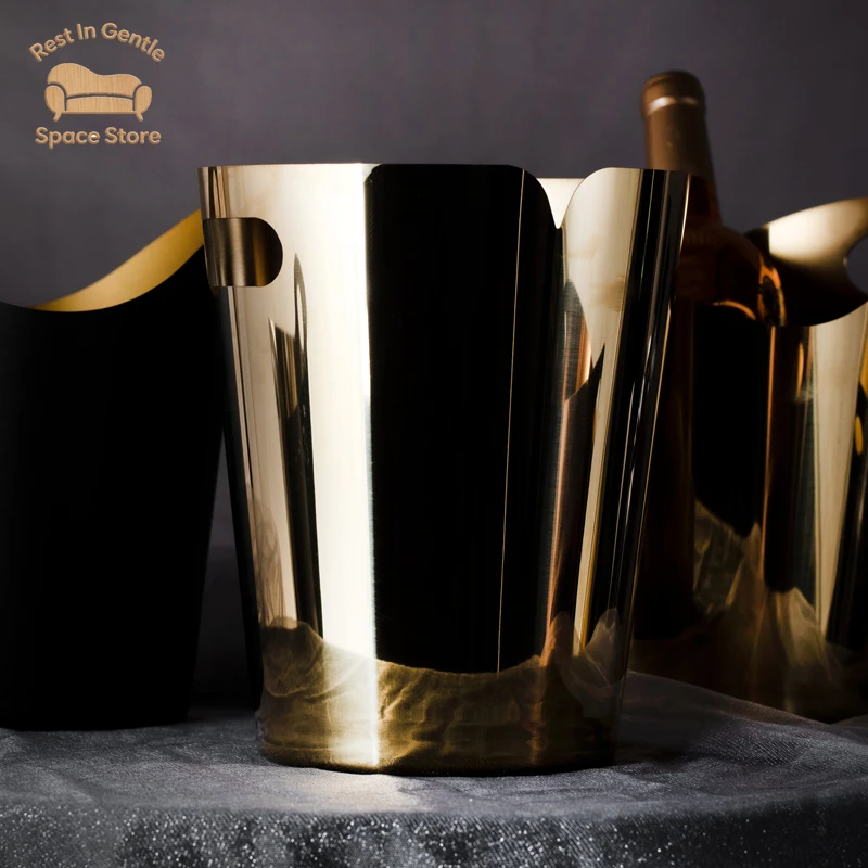 european-high-grade-stainless-steel-ice-bucket-household-luxury-red-wine-ice-bucket-bar-ktv-ice-bucket-soft-design-jewelry