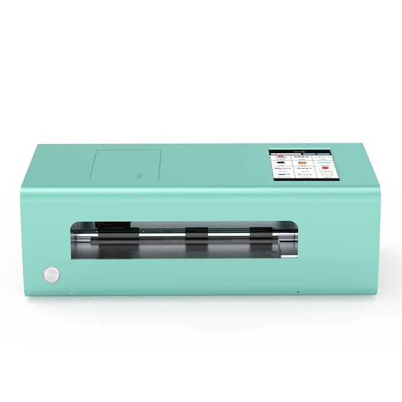 Real Photo Fully Automatic Tpu Hydrogel Film Skin Sticker Cut Mobile Screen Protector Cutting Machine