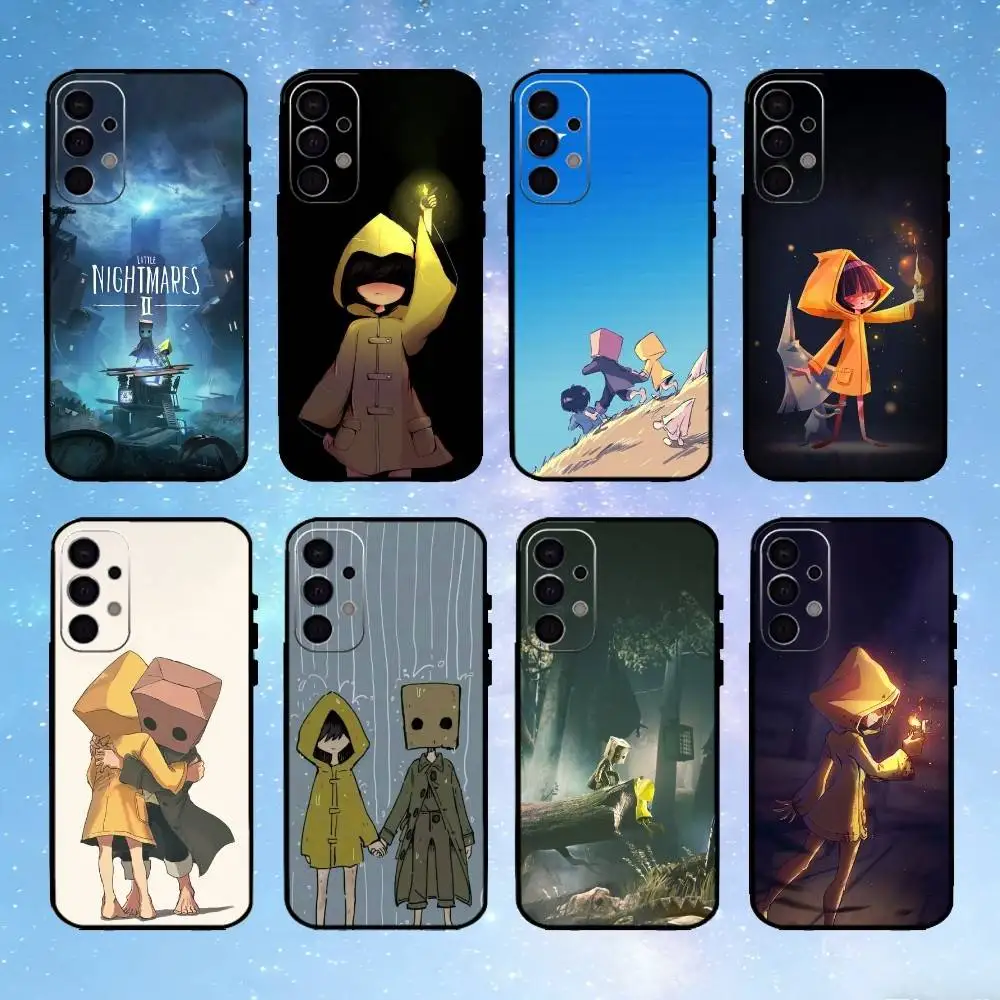 

L-Little Game N-Nightmares Phone Case For Samsung S25,S24,S23,S22,S21,S20,Plus,Fe,Lite,Others Black Cover