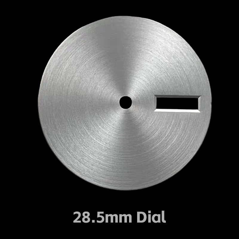 Esfera de 28,5 MM de diámetro, adecuada para montaje NH35/NH36, accesorios de caja de modificación de superficie mecánica DIY.